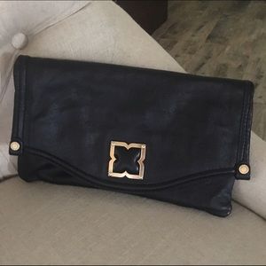 BCBG MaxAzria black clutch 👛